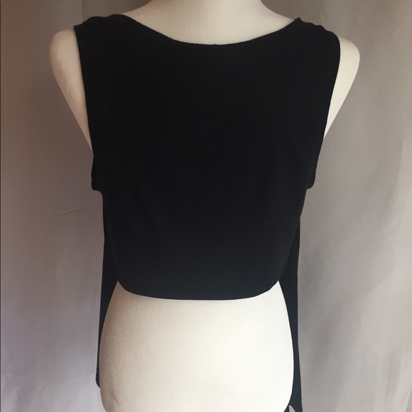 Fabletics Black Workout Tank Medium - Picture 4 of 8